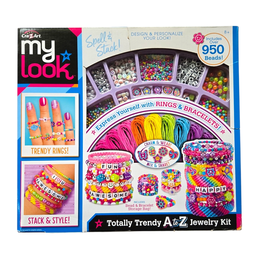 NEW My Look Totally Trendy A-Z DIY Jewelry Kit